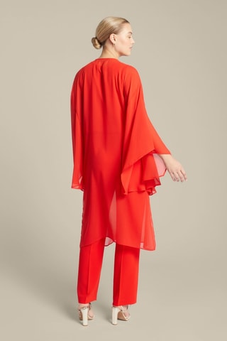 Caftan et pantalon - Rouge