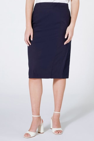 Jupe fourreau - Bleu