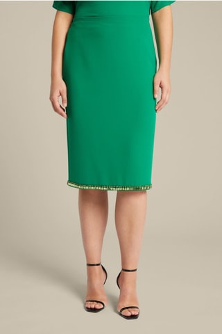Jupe droite - Vert