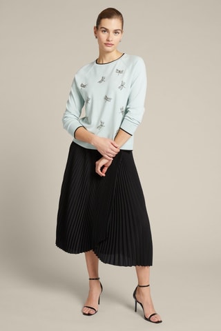 Jupe portefeuille - Noir