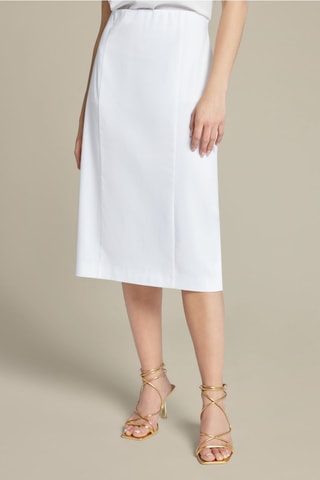 Jupe fourreau - Blanc
