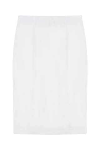 Jupe fourreau - Blanc