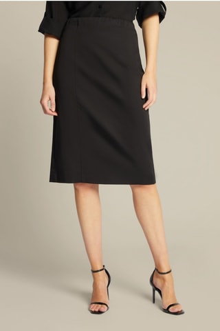 Jupe droite - Noir