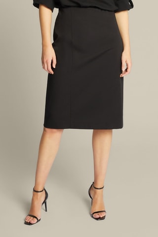 Jupe droite - Noir