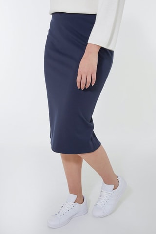 Jupe fourreau - Bleu