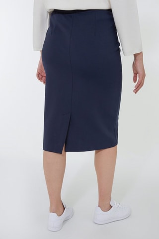 Jupe fourreau - Bleu