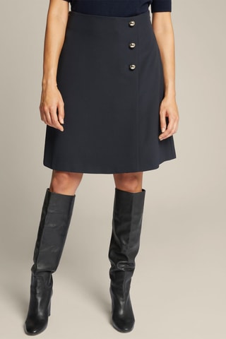 Jupe portefeuille - Noir