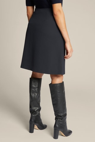 Jupe portefeuille - Noir