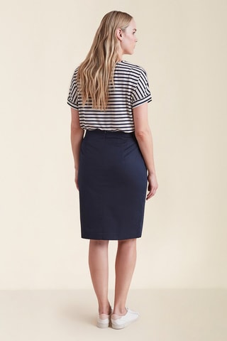 Jupe droite - Bleu marine