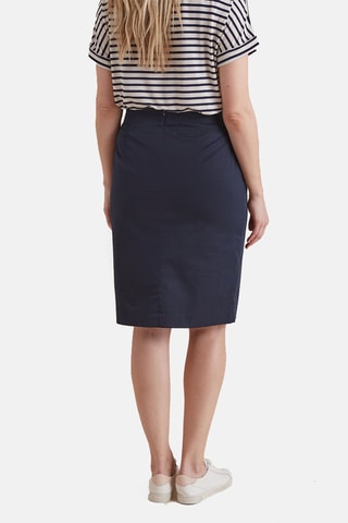 Jupe droite - Bleu marine