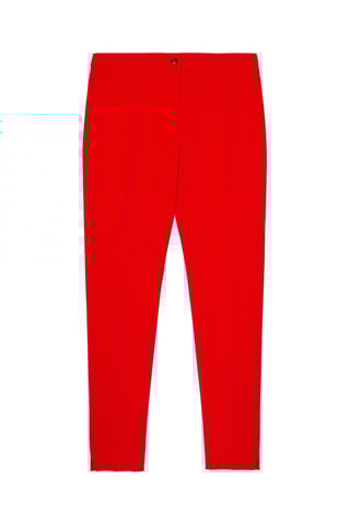 Pantalon cigarette - Rouge
