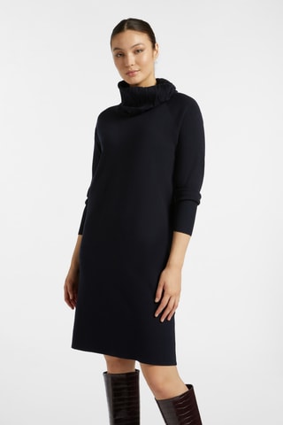 Robe droite - Bleu nuit