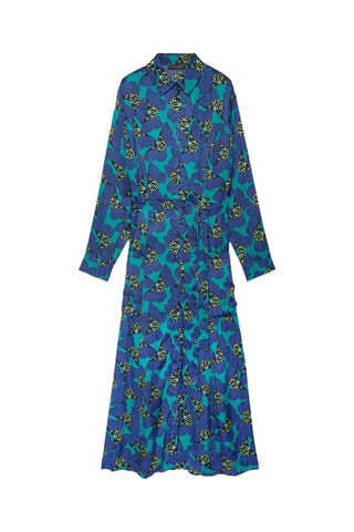 Robe chemise - Bleu foncé