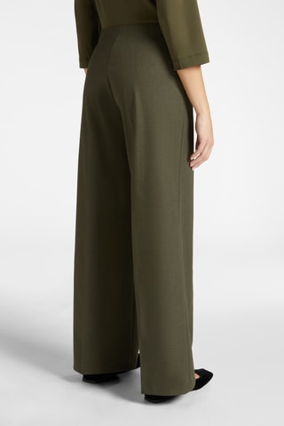 Pantalon palazzo - Vert foncé