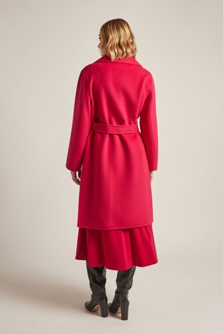 Manteau en laine - Fuchsia