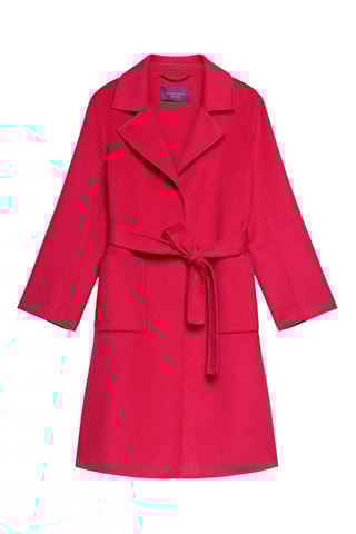 Manteau en laine - Fuchsia