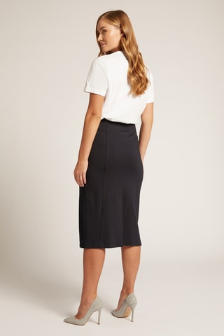 Jupe midi - Noir