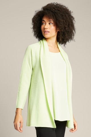 Gilet en laine - Vert d’eau