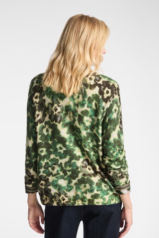 Pull en laine et poils de yack - Vert
