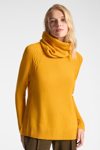 Pull en laine - Jaune