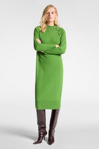 Robe pull en laine - Vert d’eau
