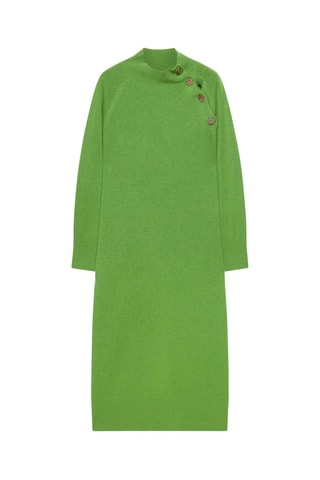 Robe pull en laine - Vert d’eau