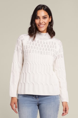 Pull en laine - Blanc