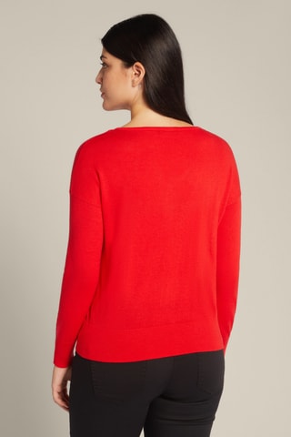 Pull en laine - Rouge