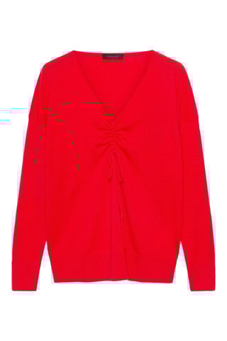 Pull en laine - Rouge