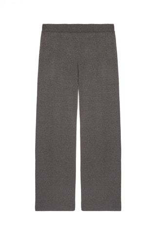 Pantalon taille haute - Gris foncé