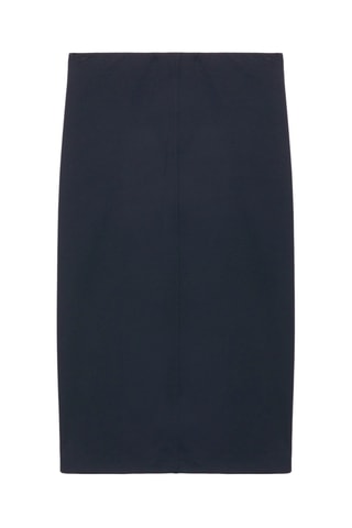 Jupe midi - Bleu marine