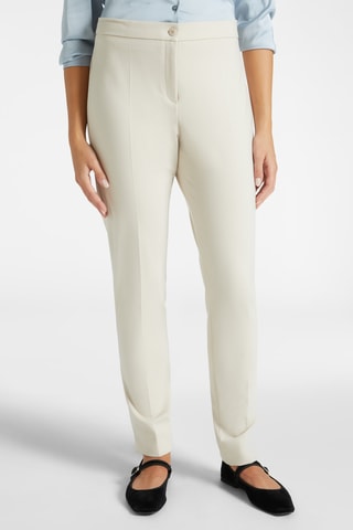 Pantalon slim - Blanc