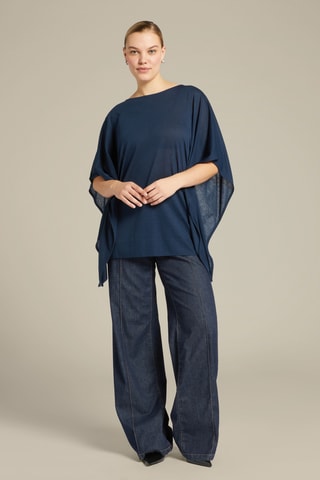 Poncho - Bleu marine