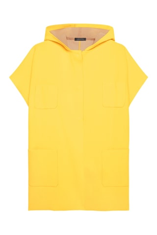 Cape à capuche - Blanc