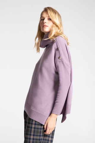 Pull en laine - Mauve
