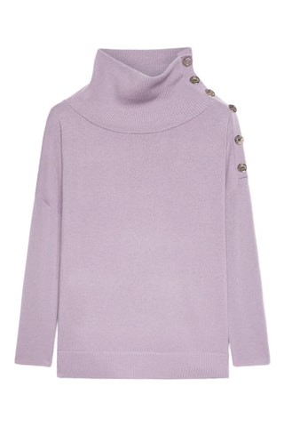 Pull en laine - Mauve