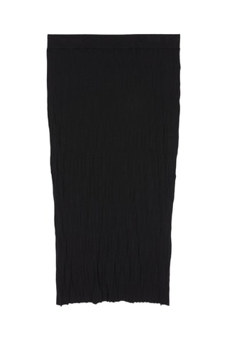 Jupe plissée - Noir