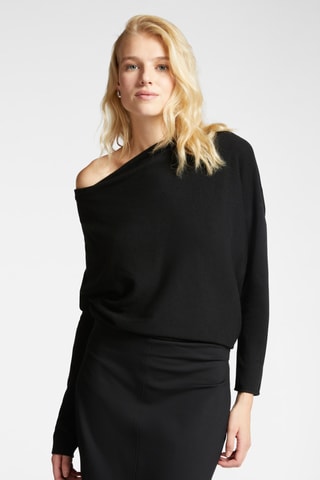 Pull en laine et cachemire - Noir