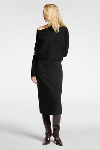 Pull en laine et cachemire - Noir