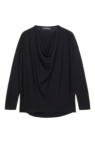 Pull en laine et cachemire - Noir