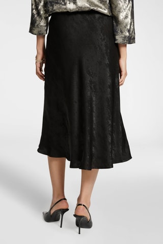 Jupe midi - Noir