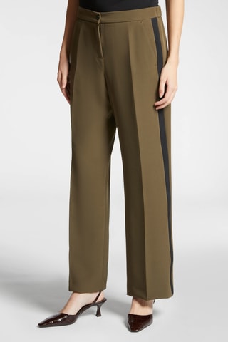 Pantalon - Kaki et noir