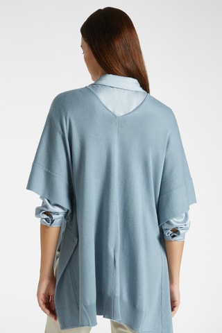 Top en laine et cachemire - Ciel