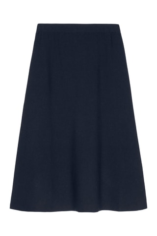 Jupe midi - Bleu marine