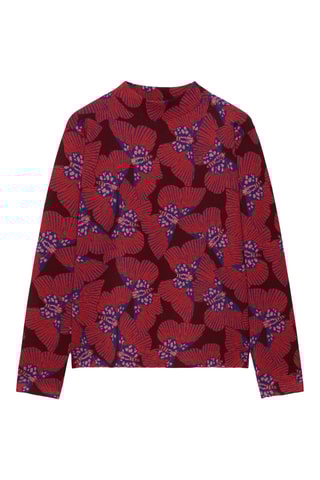 Pull - Rouge et bordeaux