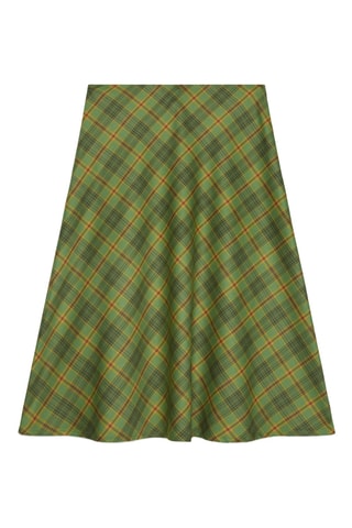 Jupe midi - Vert clair