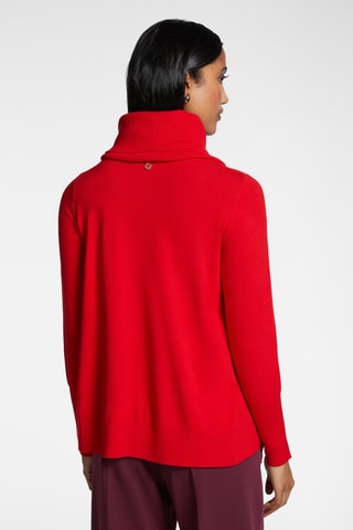 Pull et snood - Rouge