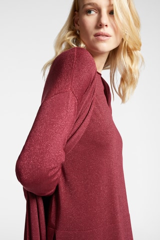 Gilet long - Bordeaux