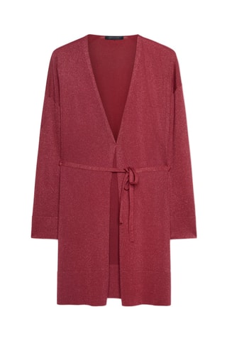 Gilet long - Bordeaux