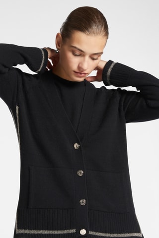 Gilet en laine - Noir